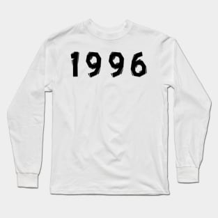 1996 year | simple black Long Sleeve T-Shirt